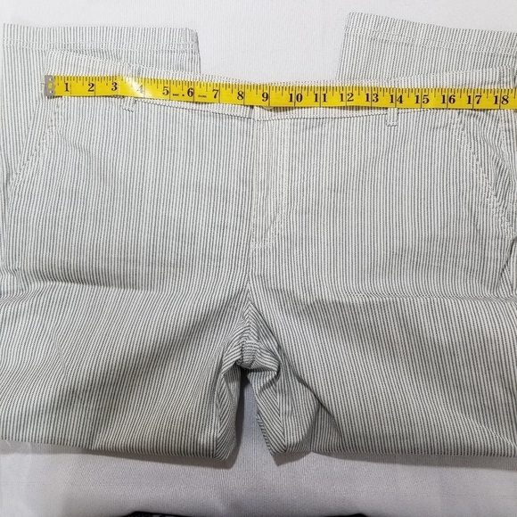 REITMAN'S Cotton Spandex striped plus size 16 capris - Picture 6 of 15